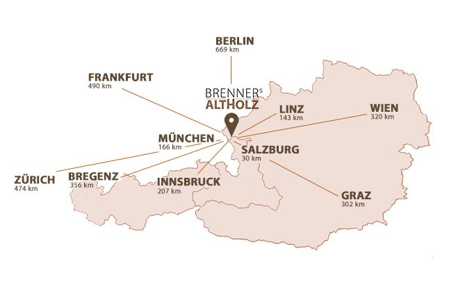 Brenners Altholz weltweiter Versand