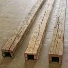 Originale Altholzbalken aus Eiche in U-Form
