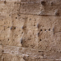 Rustikale Altholz Bretter im Detail